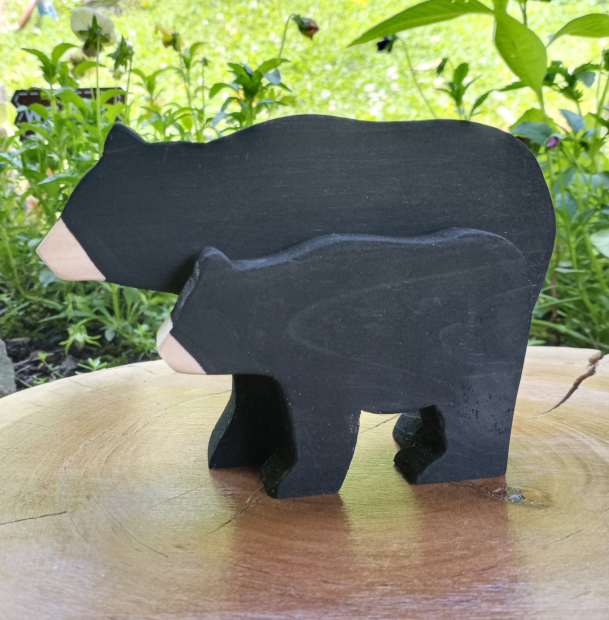 Black Bear Decor, Woodland Nursery, Wood Bear, Black Bear, Bear Nursery