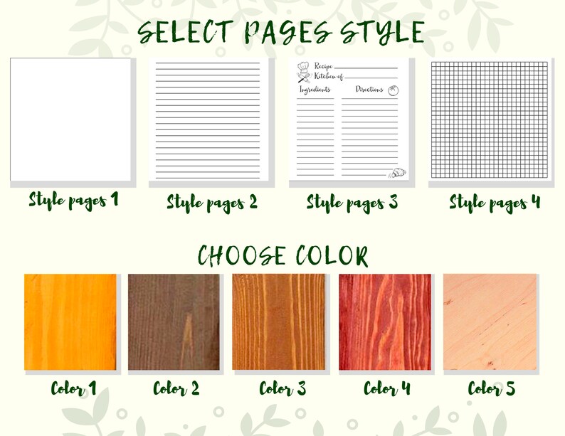 Mom Recipe Book Blank Recipe Book Personalized Cookbook Etsy