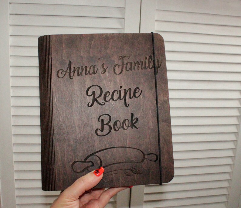 Mom Recipe Book Blank Recipe Book Personalized Cookbook Etsy
