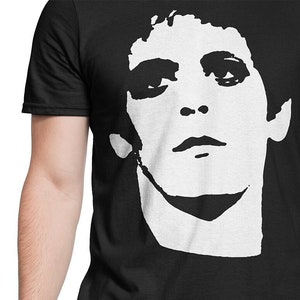 Lou Reed T-shirt S-XXL Men/Women Velvet Underground, Punk, Music, Rock, The Killers, The Clash, Warhol, Genius, Cool Gift