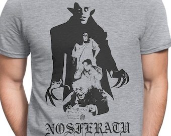 Nosferatu Heren/Vrouwen T-shirt S-XXL Film, Klassiek, Klassiek, Bioscoop, Dracula, Vampire, Vampyr, Cult, Cool Gift!