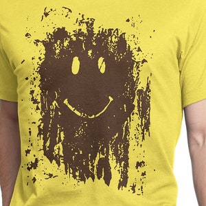 Mud Splatter Face - T-shirt S-XXL Funny, Forest Gump, Movie, Classic, Marathon, Run, Cool Gift!