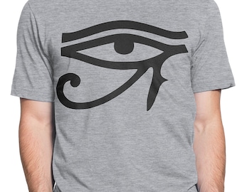 Eye of Horus T-shirt S-XXL Ankh, Egyptian Symbol, Egypt, Hieroglyphs, Ancient, Archeology, Occult, Mysticism, Cool Gift