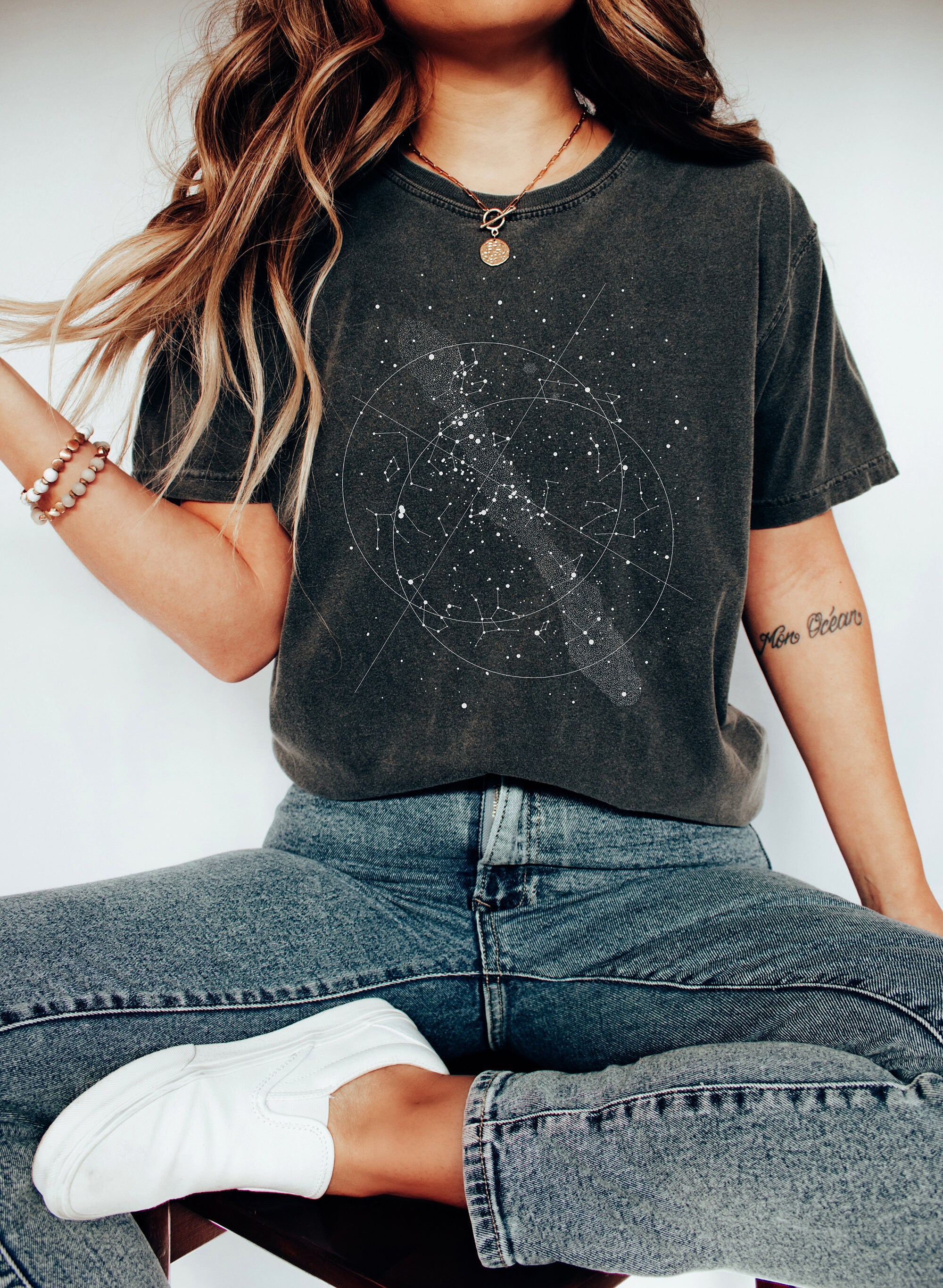 Night Sky Men/women T-shirt S-XXL Astronomy, Stars, Constellations,  Universe, Physics, Astrology, Cool Gift - Etsy