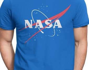 NASA T-shirt mannen/vrouwen T-shirt S-XXL Space Agancy, natuurkunde, astronomie, Apollo, maan, Mars, planeten, sterren, cool cadeau!