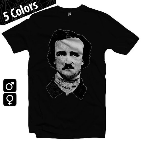 Edgar Allan Poe T-Shirt Author Of The Raven Edgar Allan Poe T-Shirt Author Of The Raven