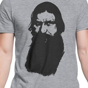 Rasputin T-shirt S-XXL Men/Women Mysticism, Tsar Nicholas II, Russian, Writer, Leskov, Chekhov, Dostoevsky, Cool Gift
