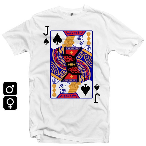 Jack of Spades Men/Women T-shirt S-XXL Funny Playing Card | Etsy
