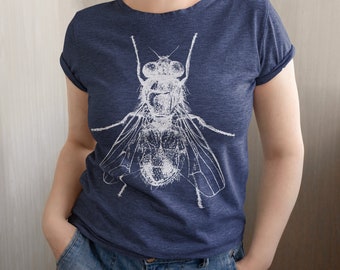 House Fly white T-shirt S-XXL Vintage Entomology Drawing, Insect, Enlightenment, Science, Cool Gift - Etsy House Fly white T-shirt S-XXL Vintage Entomology Drawing, Insect, Enlightenment, Science, Cool Gift - Etsy