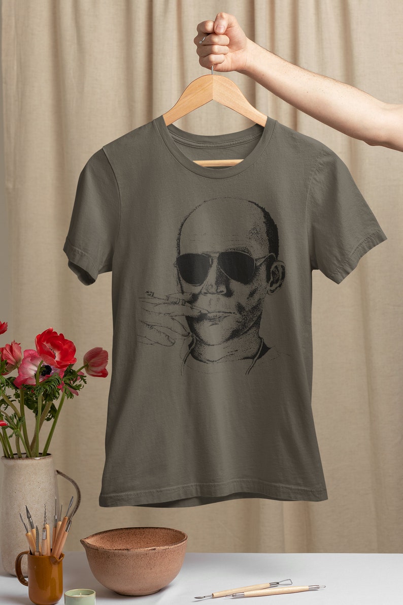 Hunter S. Thompson Hombres / Mujeres Camiseta S-XXL LSD, Miedo y asco en Las Vegas, Burroughs, Escritor, ¡Regalo genial! imagen 4