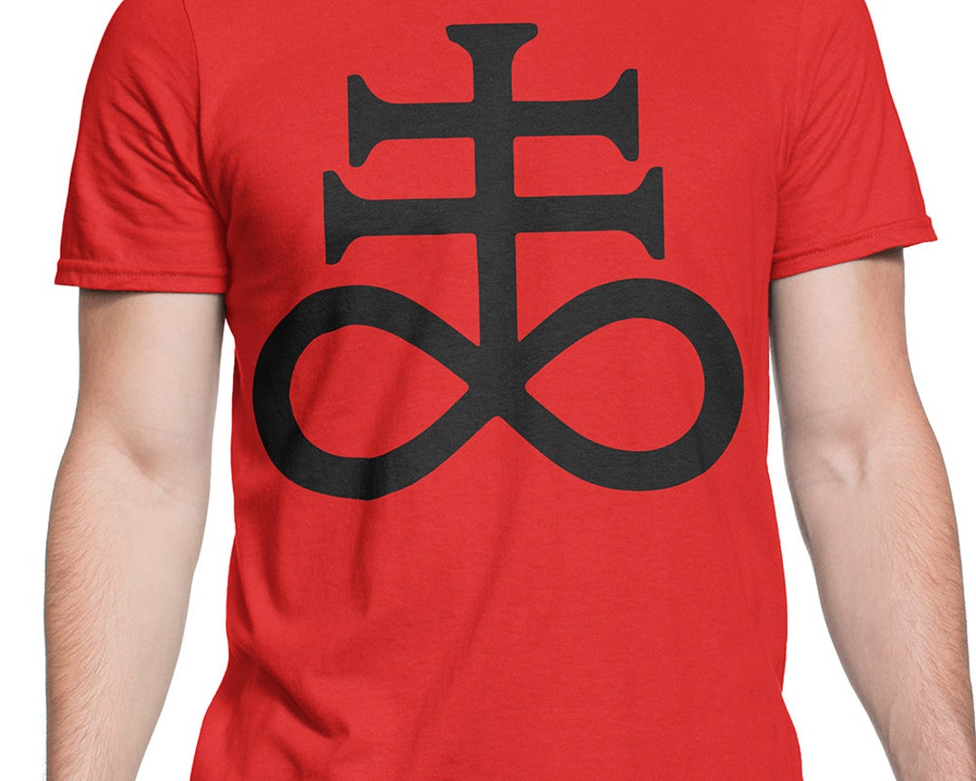 Satanic Cross B T-shirt S-XXL Baphomet Necronomicon - Etsy