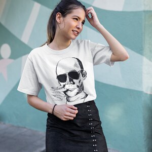 Hunter S. Thompson Hombres / Mujeres Camiseta S-XXL LSD, Miedo y asco en Las Vegas, Burroughs, Escritor, ¡Regalo genial! imagen 5