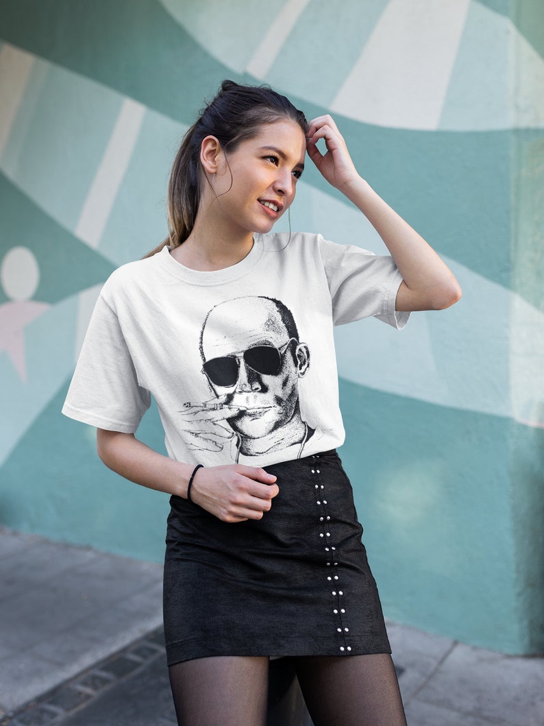 Hunter S. Thompson Hombres / Mujeres Camiseta S-XXL LSD, Miedo y asco en Las Vegas, Burroughs, Escritor, ¡Regalo genial! imagen 5