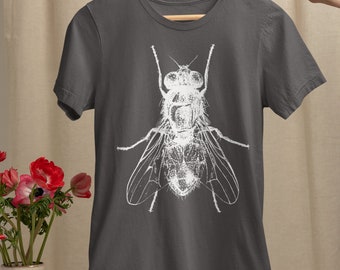House Fly white T-shirt S-XXL Vintage Entomology Drawing, Insect, Enlightenment, Science, Cool Gift - Etsy Canada House Fly white T-shirt S-XXL Vintage Entomology Drawing, Insect, Enlightenment, Science, Cool Gift - Etsy Canada