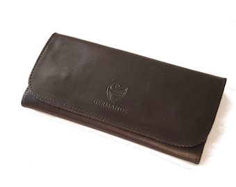 Handmade leather tobacco pouch FERRUGINUS tobacco pouch by GERMANUS