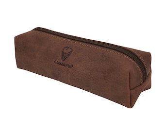 Handmade leather pencil case by GERMANUS