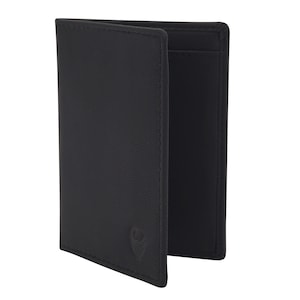 Handgefertigtes GERMANUS KFZ Etui, Mappe für Auto Fahrzeugschein und Tankkarten bzw. Kreditkarten Geldbörse, Leder