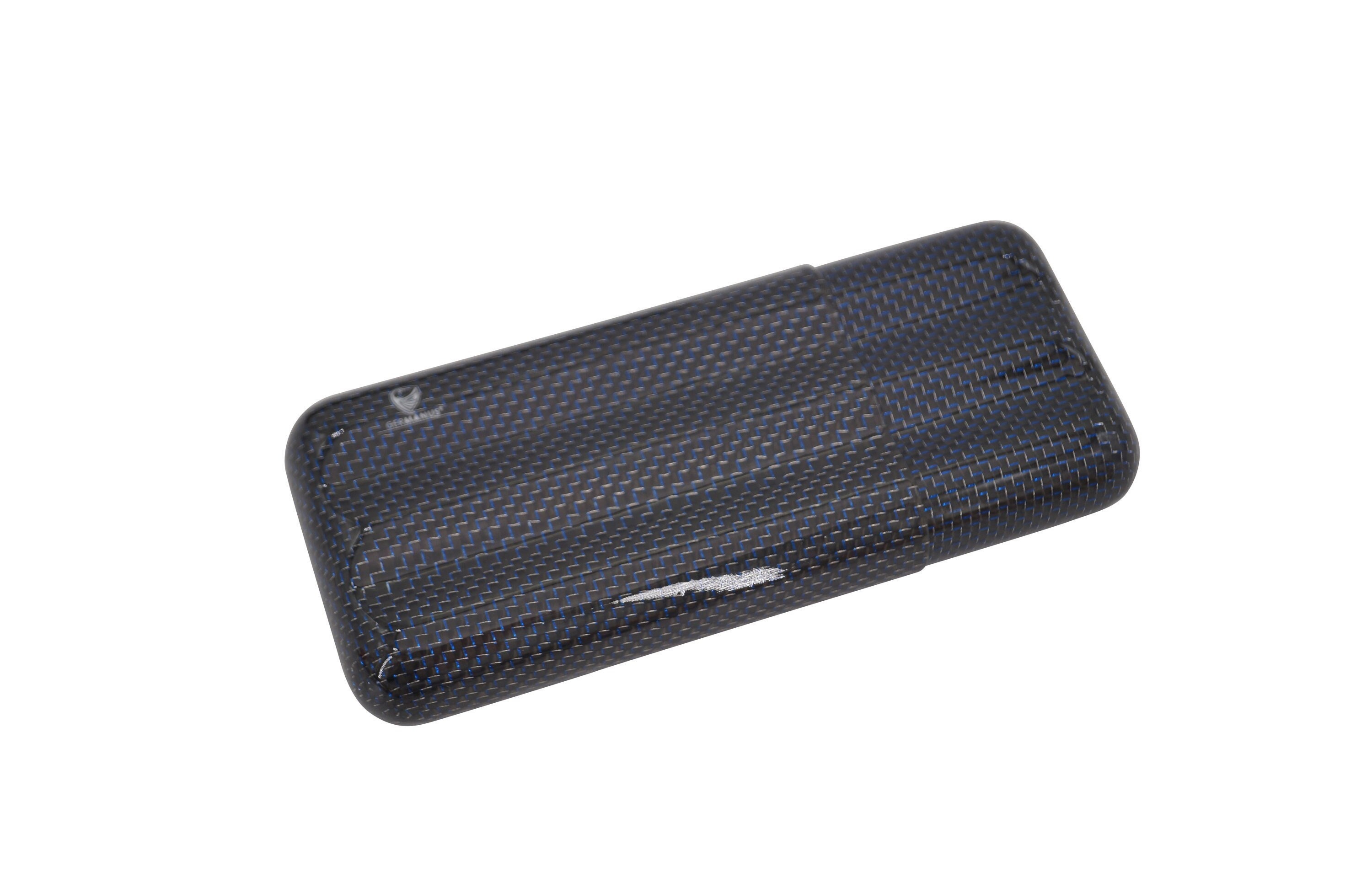 Handmade carbon cigar case. Case for small-batch cigars.