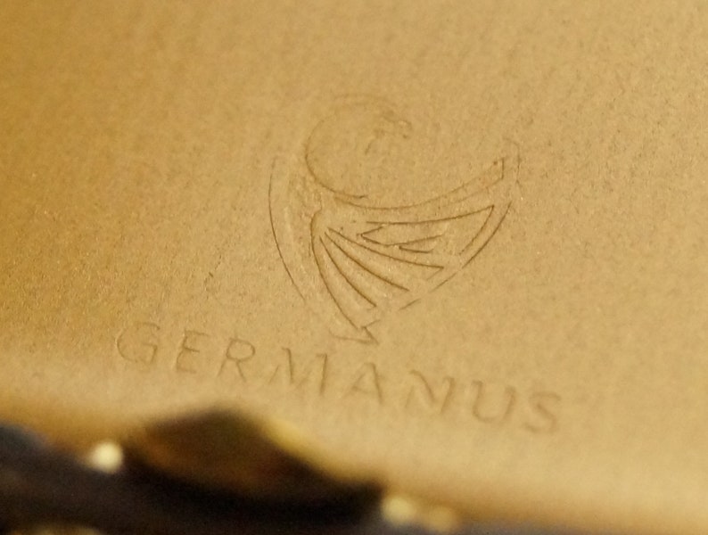Étui à cigarettes GERMANUS, fait à la main, fabriqué en Allemagne Design Wildes Rind, 100 mm image 4