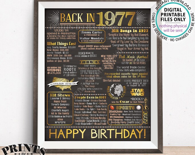 Flashback - Birthday - PRINTSbyMAdesign
