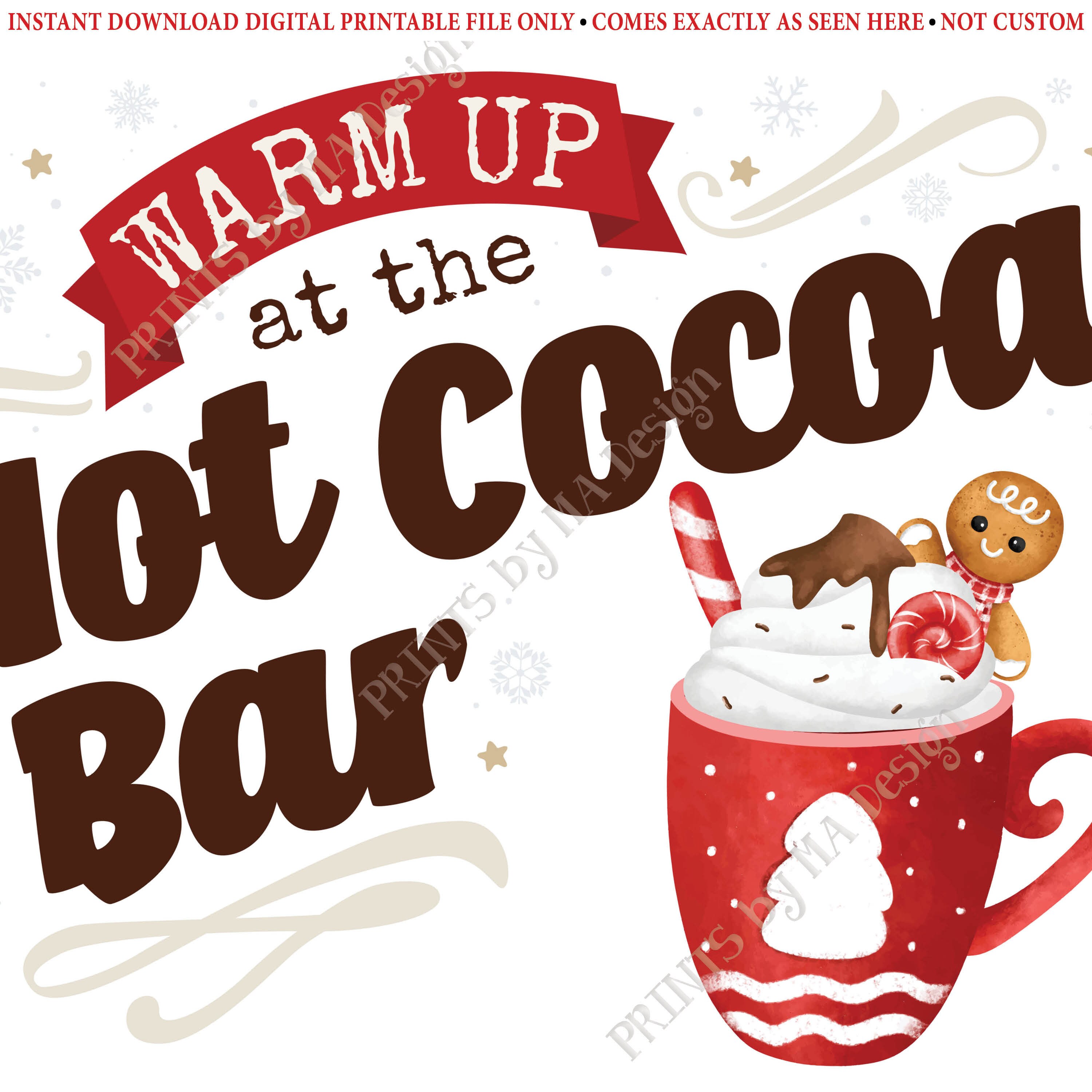 Warm Up Your Winter Holiday Party with a Hot Cocoa Bar