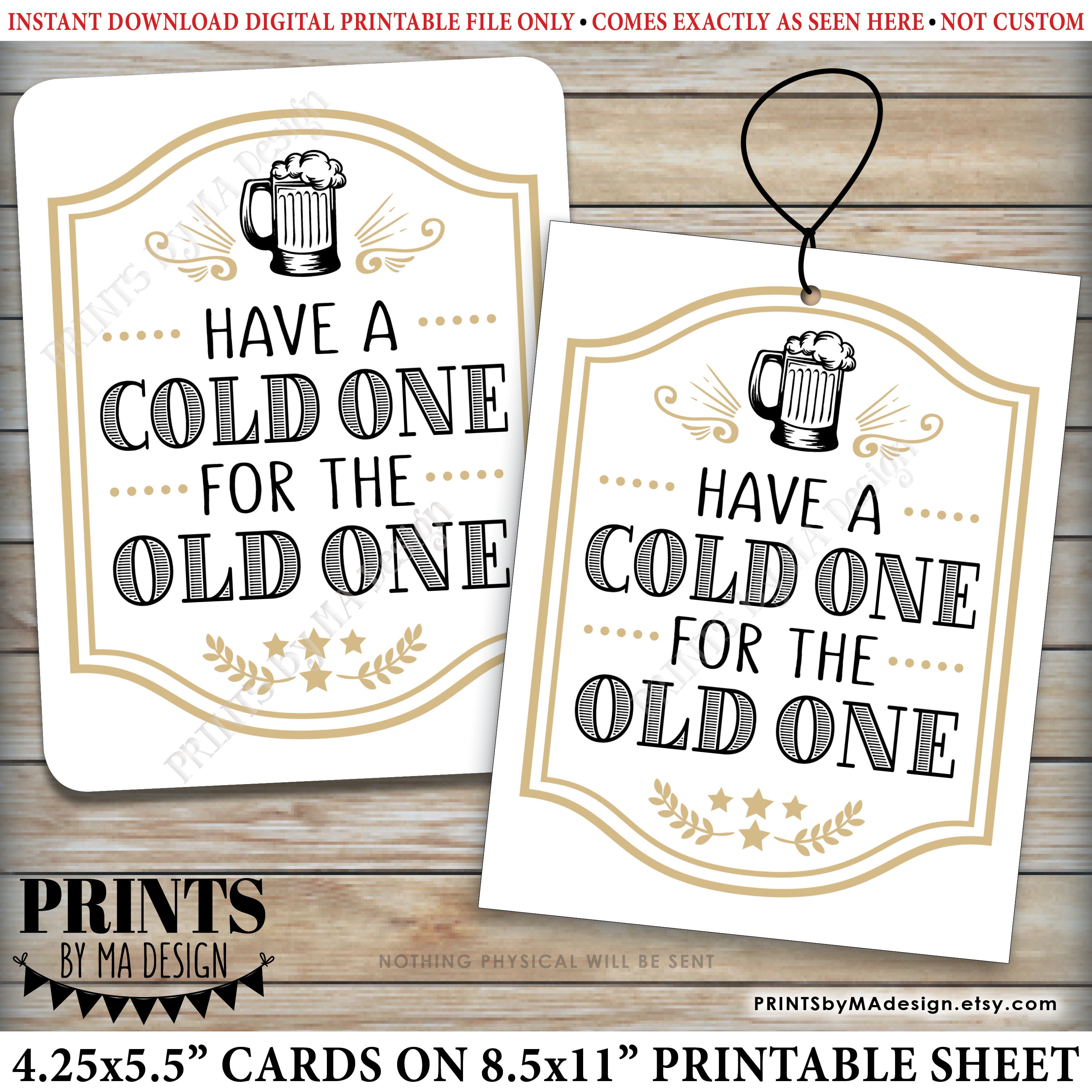 have-a-cold-one-for-the-old-one-cards-cheers-and-beers-bday-party-decor-beer-mug-4-25x5-5