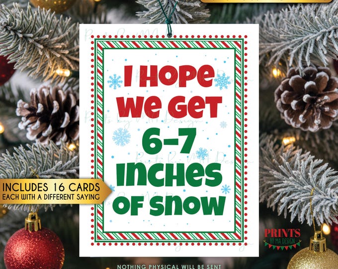 Christmas Elf 6-7 Sayings, Trendy 67 Quotes from Elves Funny Messages, 16 Total Notes with 4 Cards per 8.5x11" Digital File, Avery 8387 <ID>