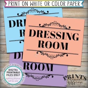 Dressing Room Sign, Fitting Room Sign, Privacy Please, PRINTABLE 8x10/16x20” Sign - Etsy