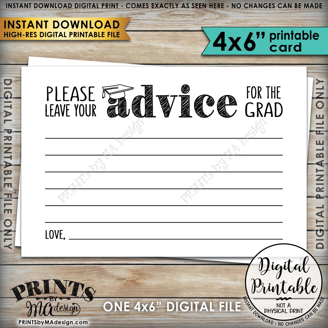 Advice for Graduate, Please Share Your Advice With the Graduate Advice ...