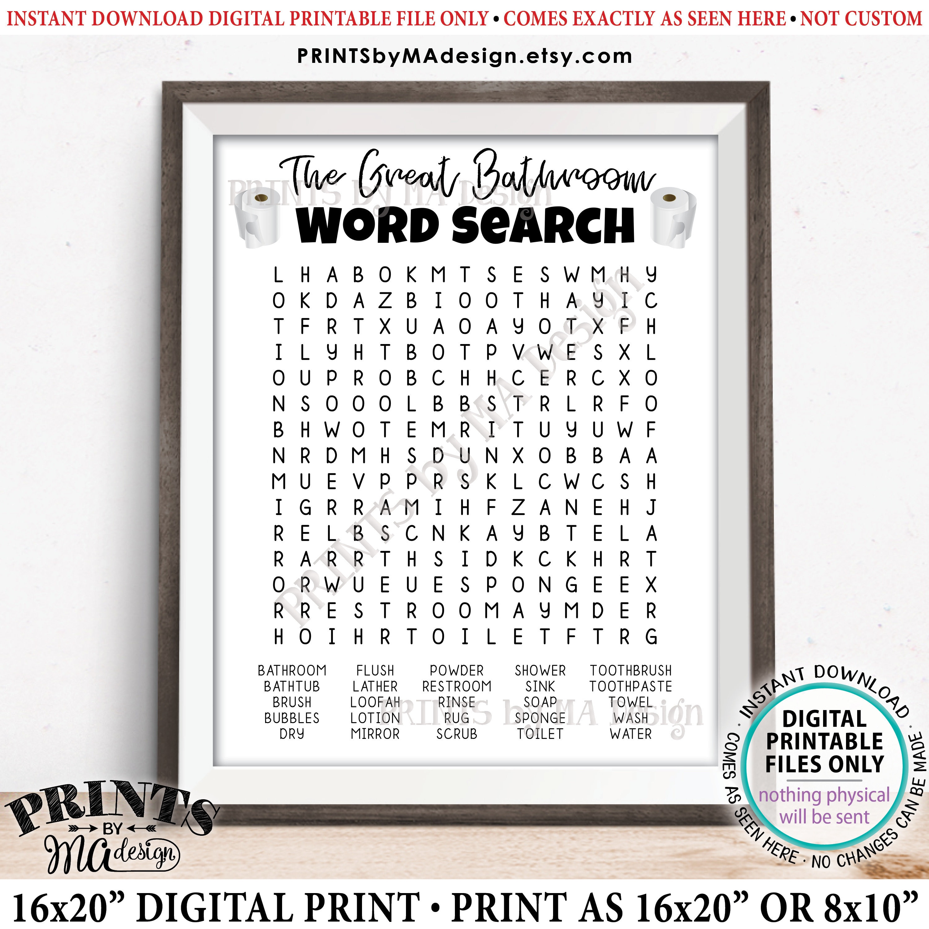 the-great-bathroom-word-search-silly-housewarming-gift-fun-bathroom-puzzle-toilet-paper