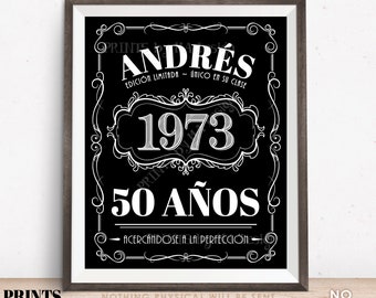 Spanish Vintage Birthday Sign, Feliz Cumpleaños, Liquor Theme Party, Custom PRINTABLE Black & White 8x10/16x20” Better with Age Decoration
