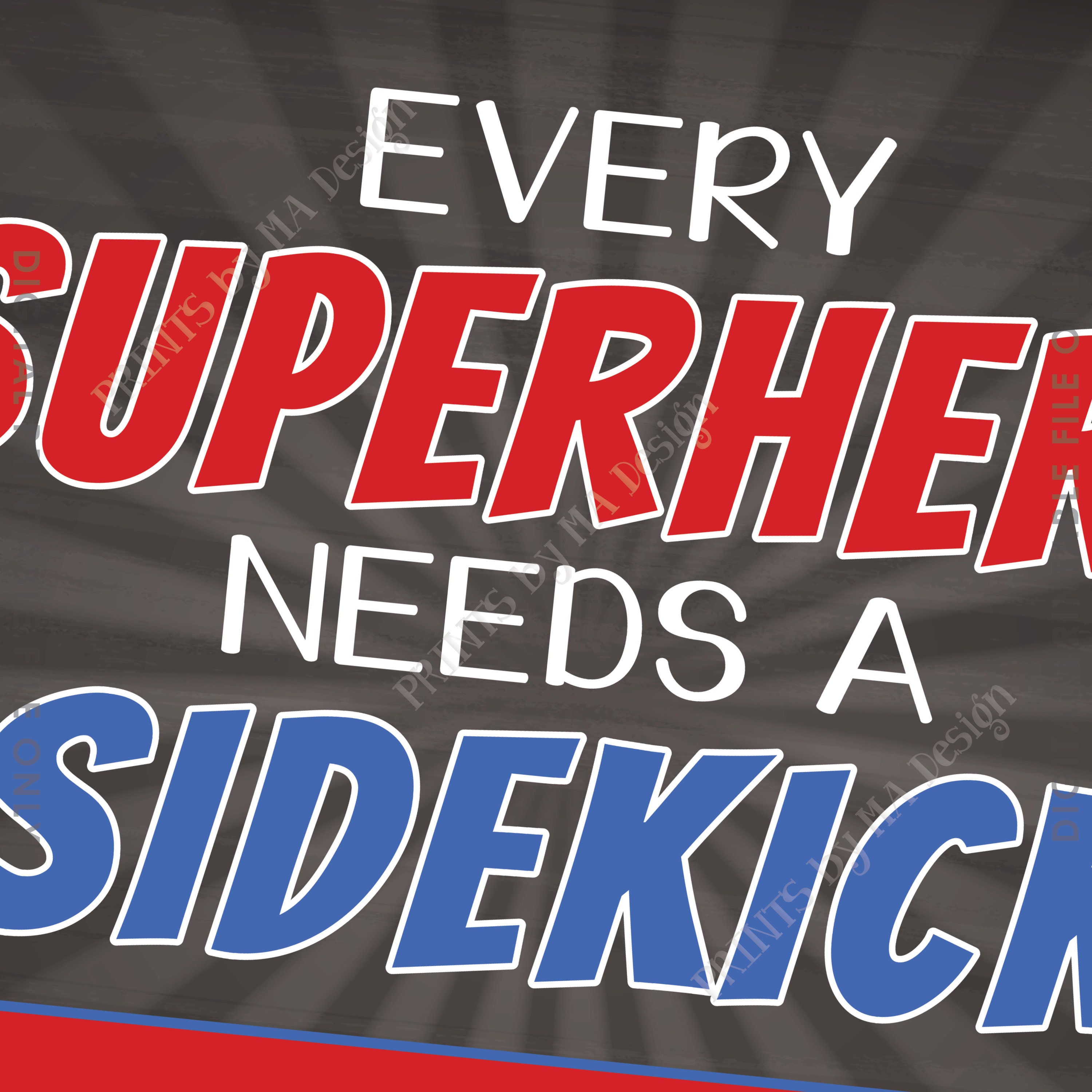 every superhero needs a sidekick every superhero needs a sidekick