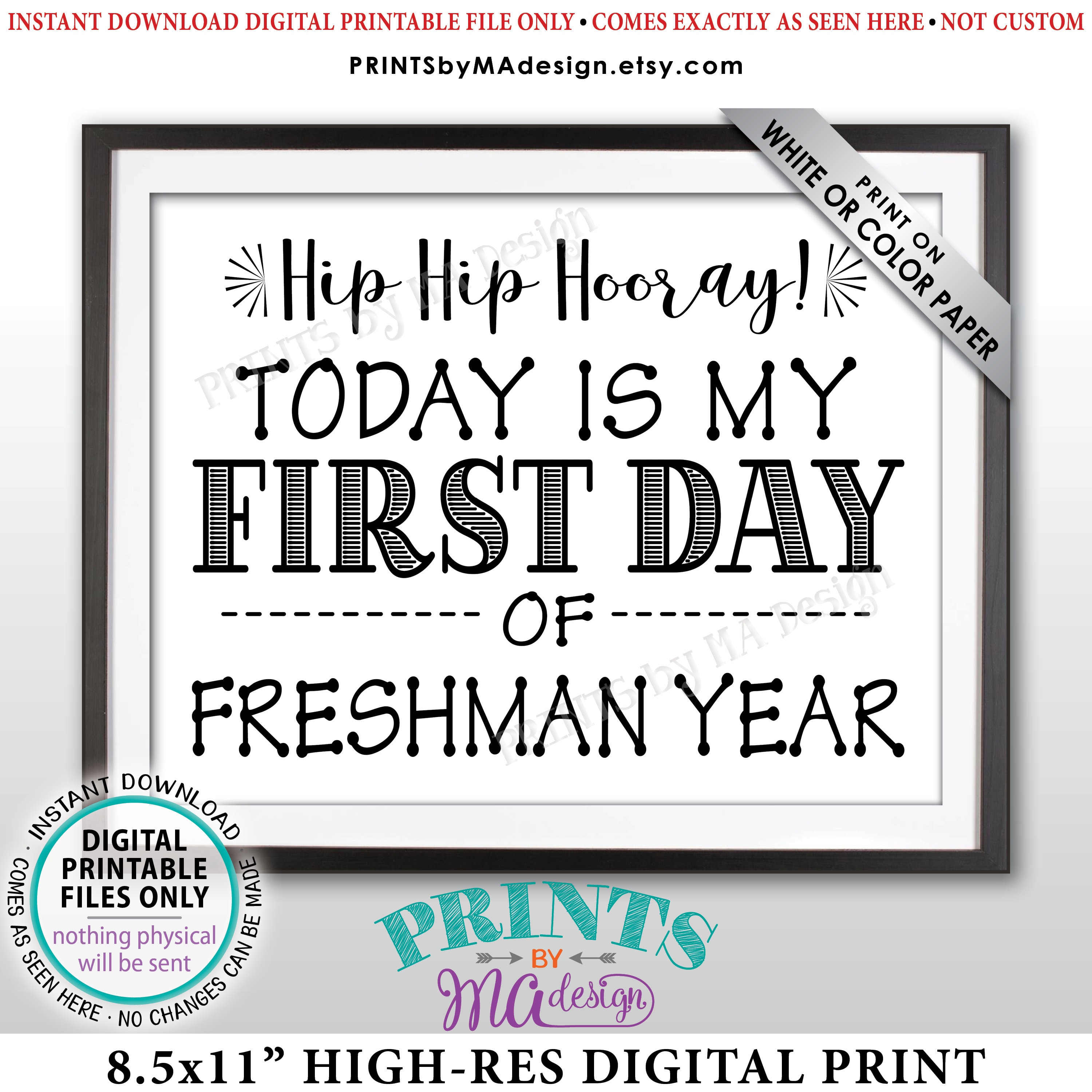 Freshman Sign