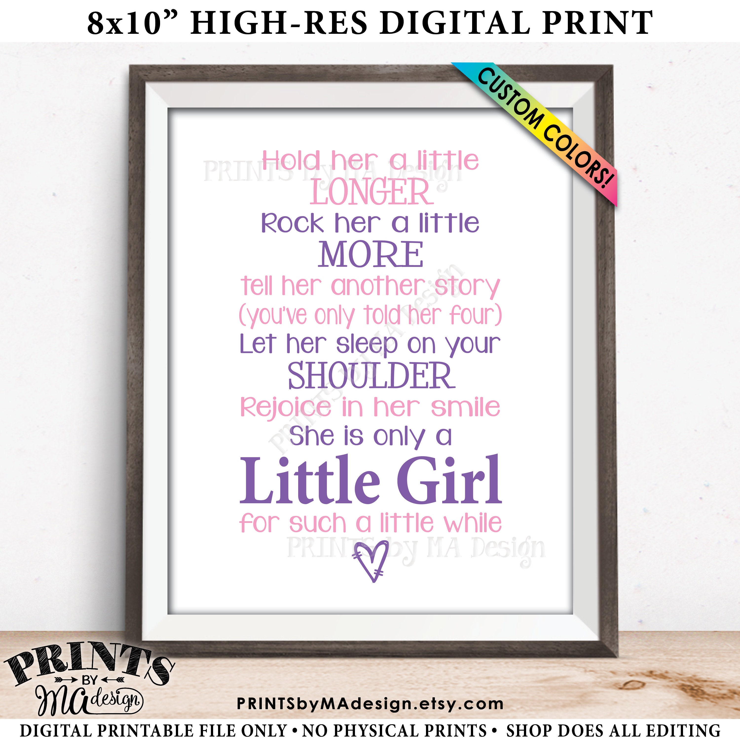 Hold Her A Little Longer Baby Girl Quote Girl Nursery Wall Etsy Hold Her A Little Longer Baby Girl Quote Girl Nursery Wall Etsy