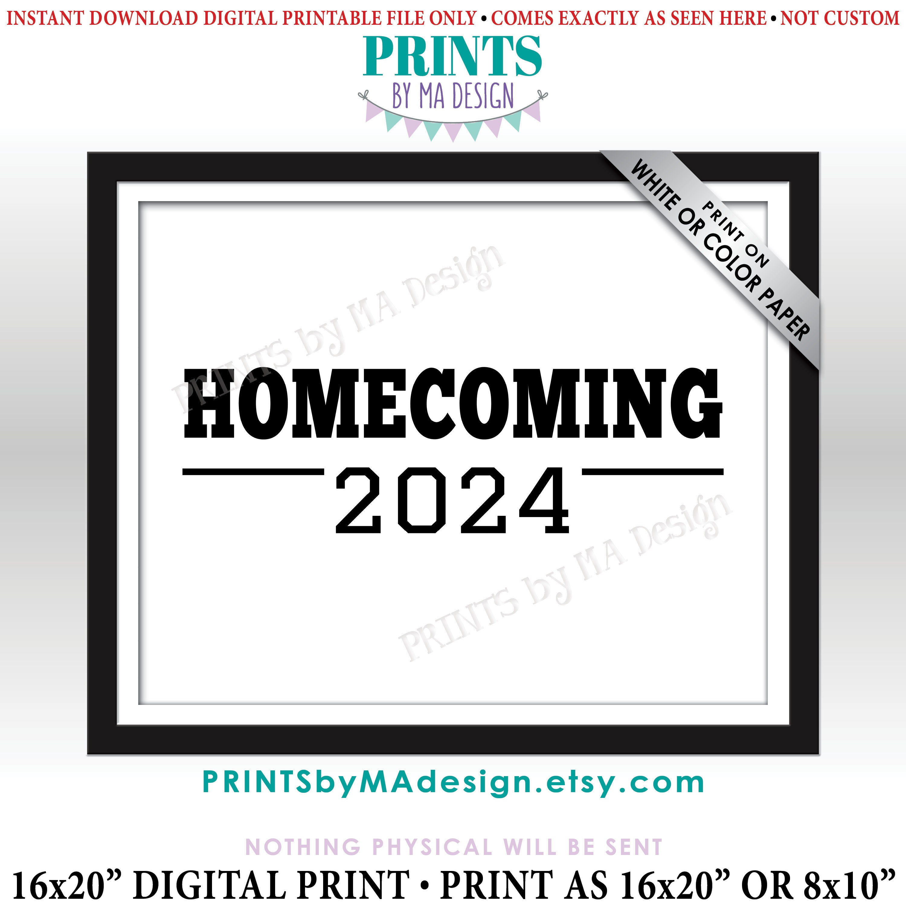 2024 Sign, High School 2024 College