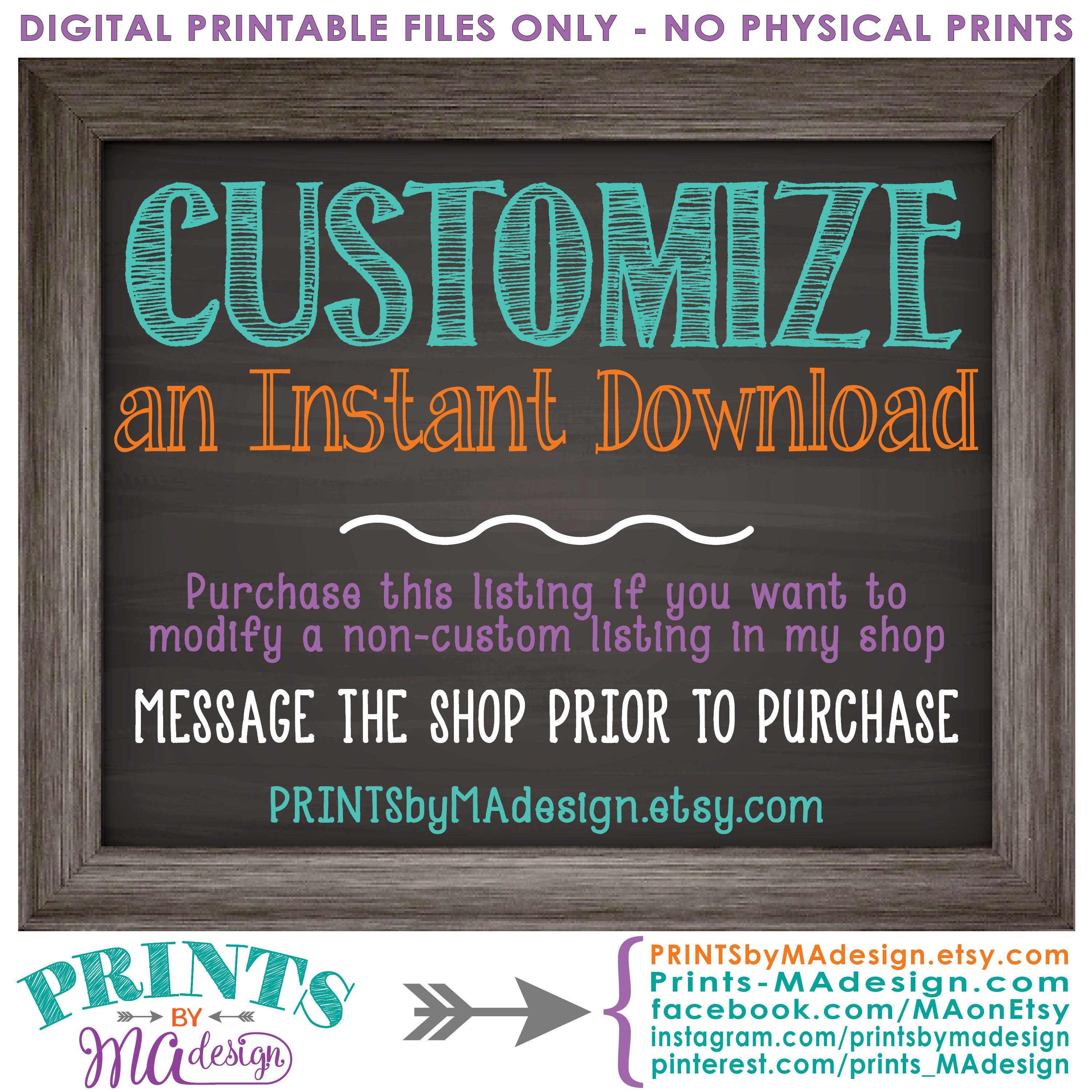 Custom Order Digital download