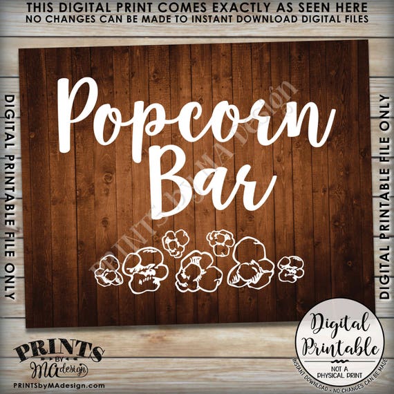 Popcorn Bar Signal, Popcorn Indicator, Deal with, Commencement Get together picture regarding Popcorn Sign Printable identify Popcorn Bar Indicator, Popcorn Indication, Take care of, Commencement Occasion