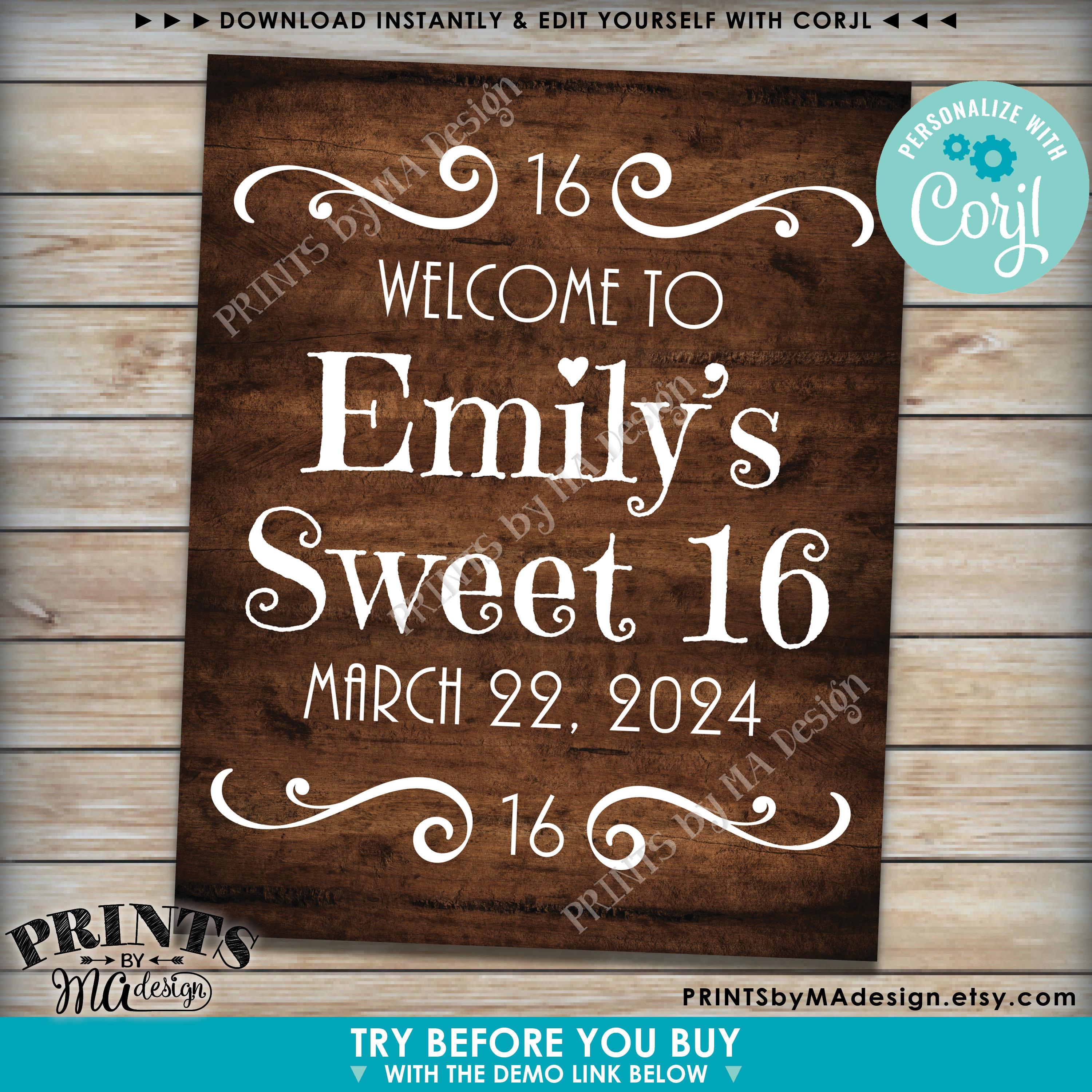 editable-sweet-sixteen-welcome-sign-celebrate-sweet-sixteen-custom