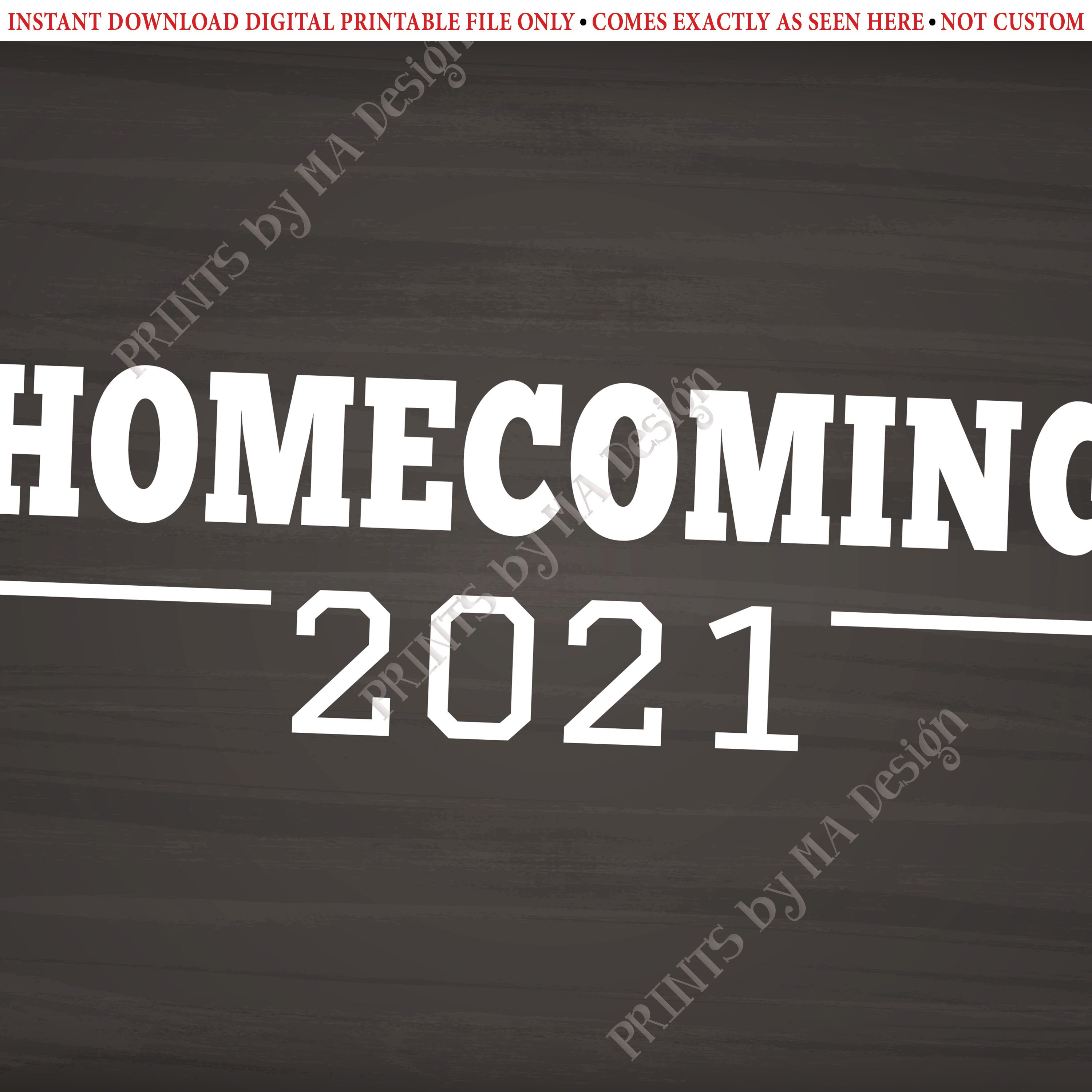 2021 Sign, High School College