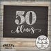 50th Birthday Signs, 50 Sucks 50 Blows 50 Can Kiss It, Funny Candy Bar ...