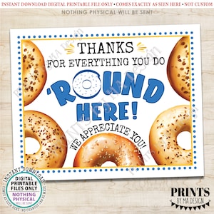 Bagel Teacher Appreciation Sign - Il 300x300.5548428903 Oh02 