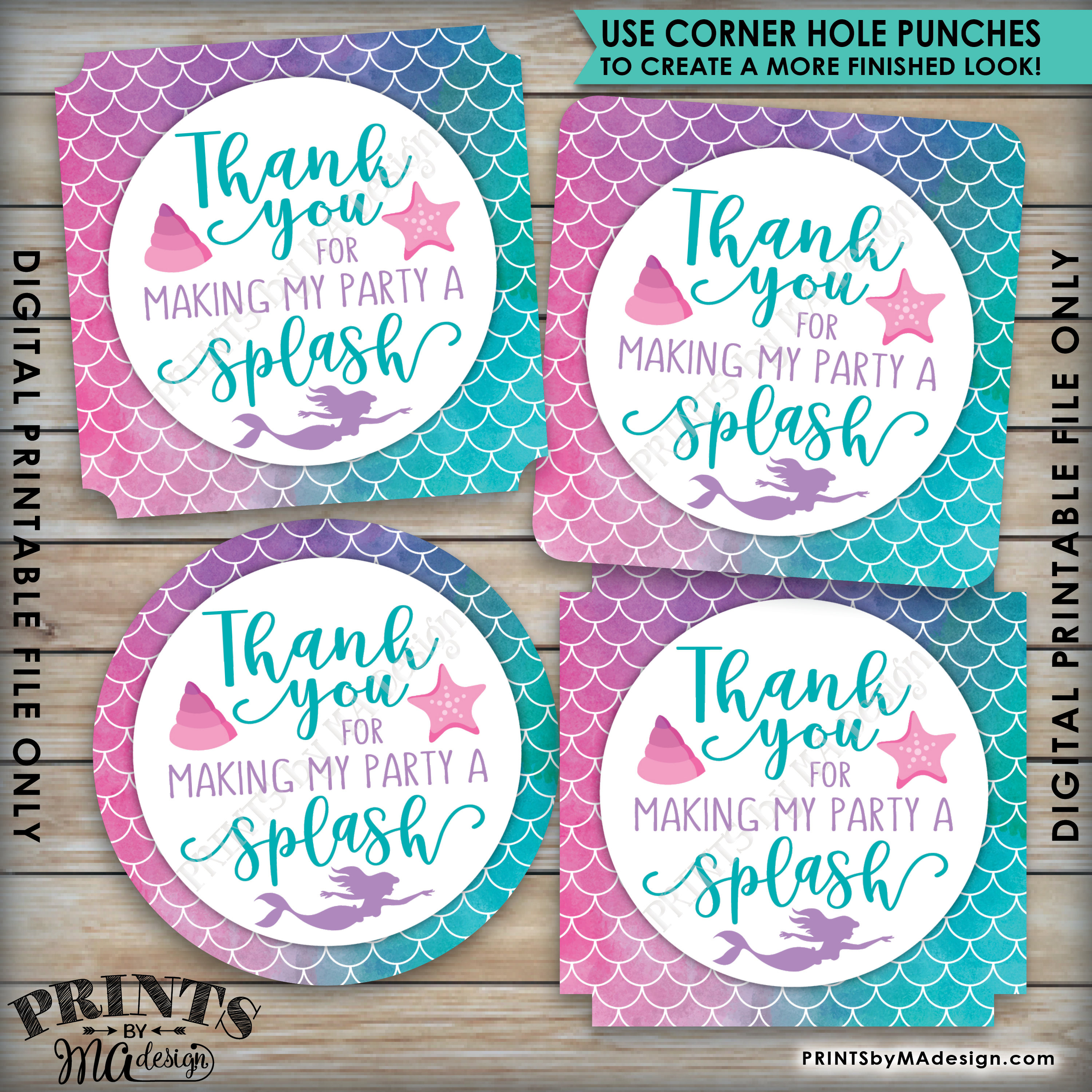 mermaid-party-thank-you-tags-birthday-party-under-the-sea-splash