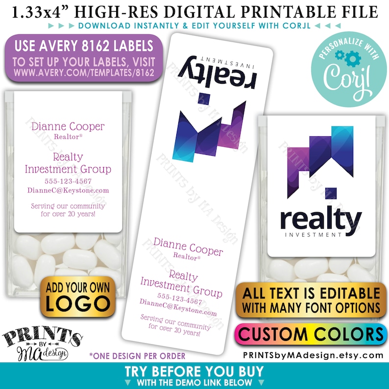 Avery 8162 christmas labels