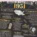Back in the Year 1951 Poster Board, Remember 1951 Sign, Flashback to ...