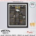 Back in the Year 1951 Poster Board, Remember 1951 Sign, Flashback to ...