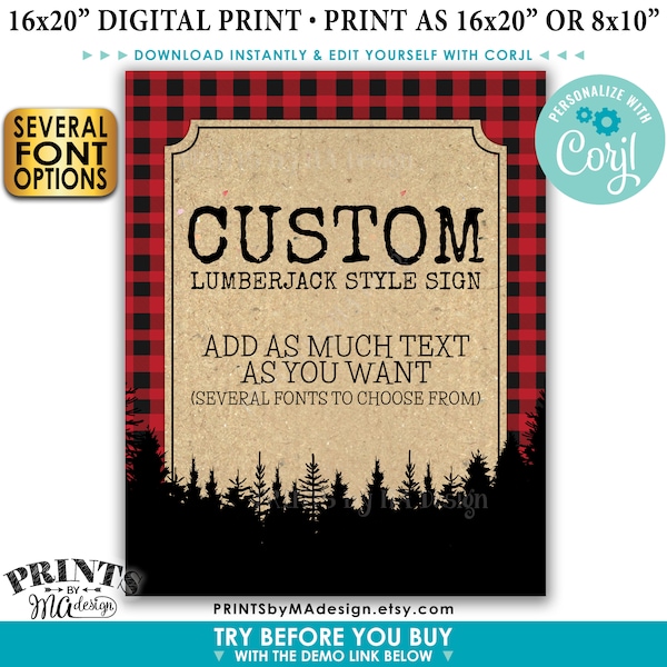 Lumberjack - Etsy