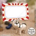 Carnival Theme Labels, Food Labels, Buffet Place Cards, Table Tent Menu ...