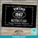 Vintage Birthday Sign, Better With Age Liquor Themed Bday Party, One ...