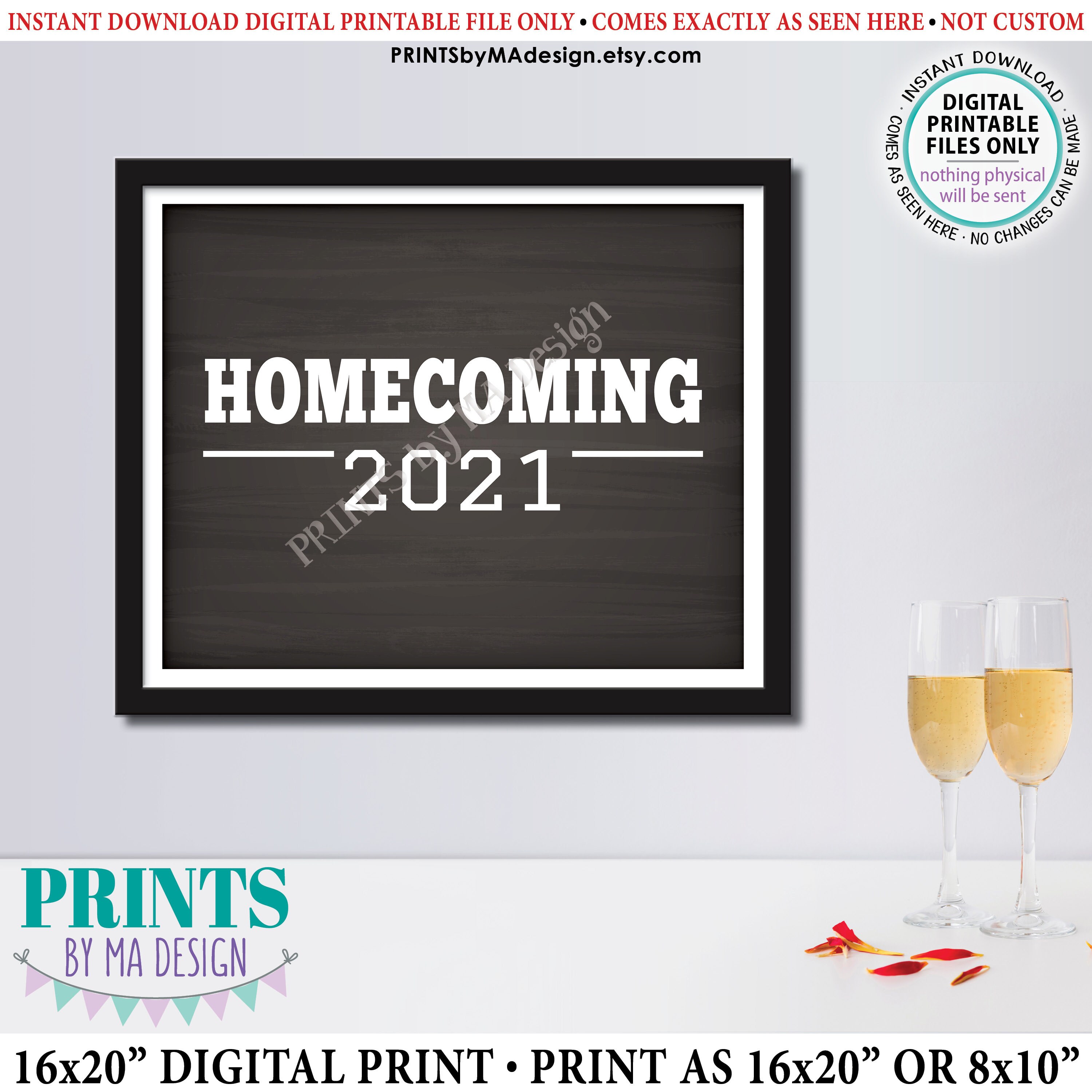 2021 Sign, High School College