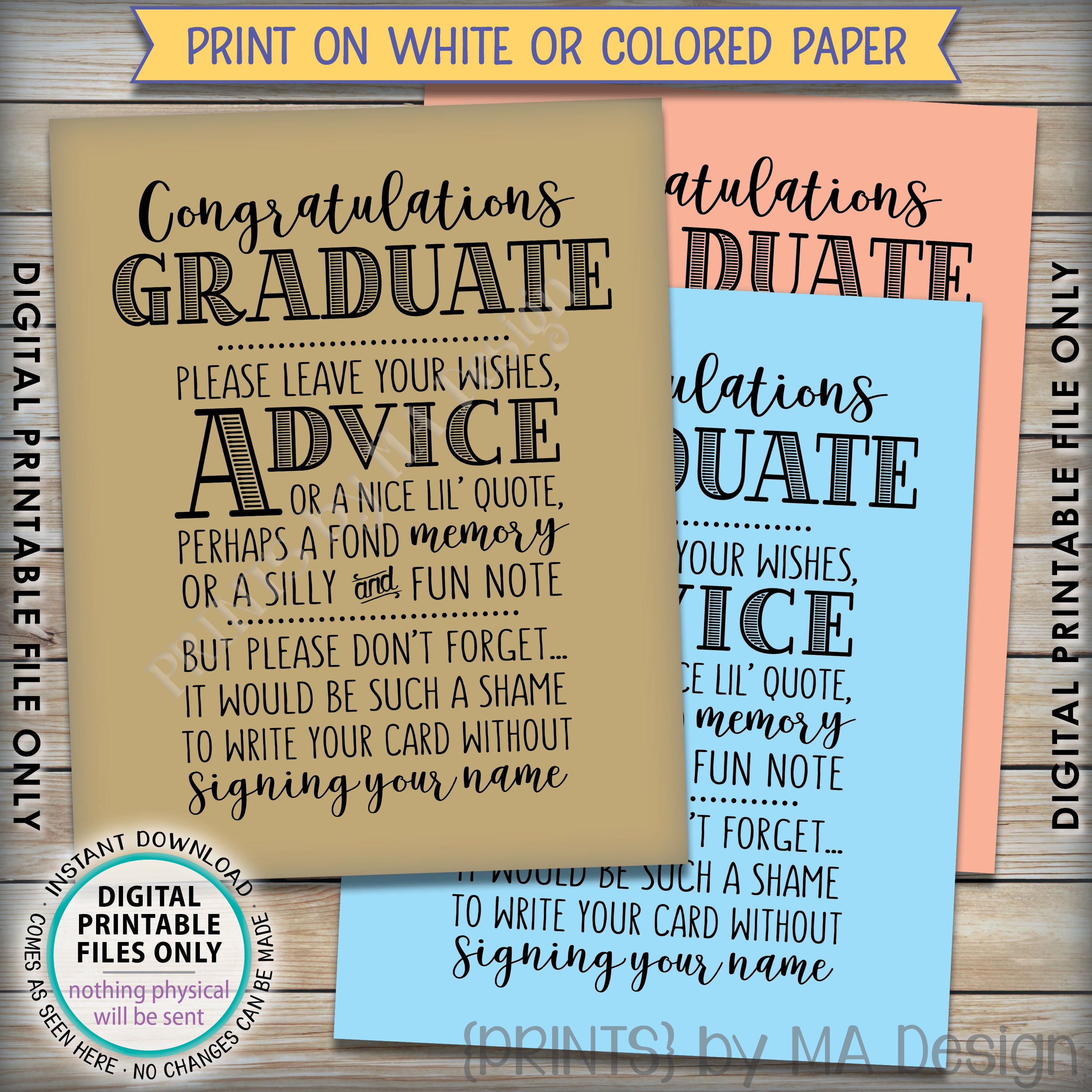 Graduation Advice Congratulations Graduate Memory Advice Well Wishes 